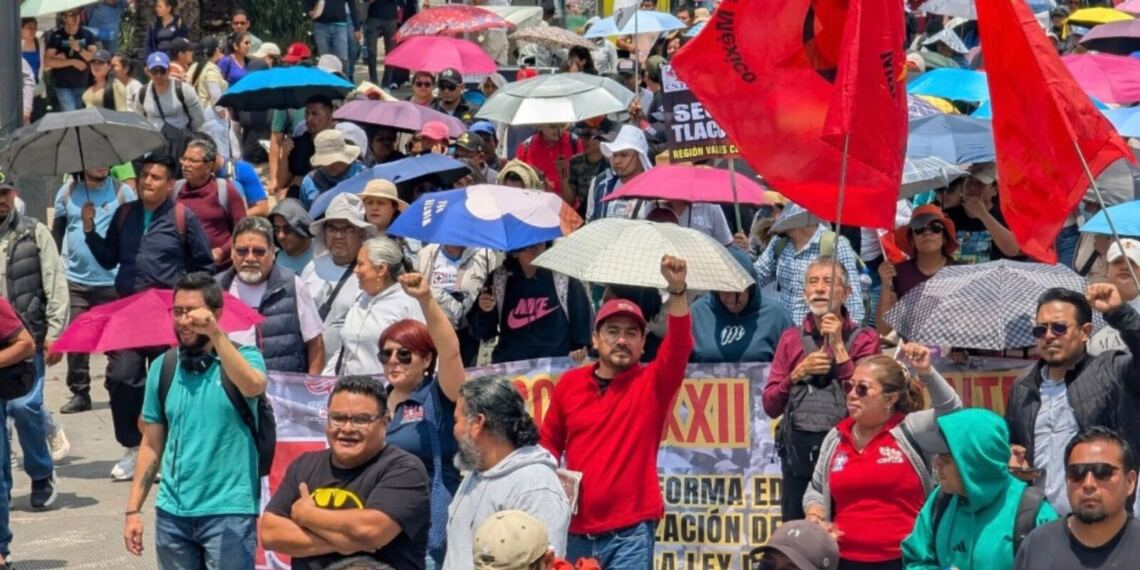 protestas CNTE