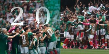 Selección Mexicana gana 2-0 a Sudáfrica