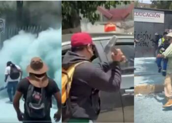 CNTE protesta SEP