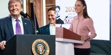 Claudia Sheinbaum y Donald Trump