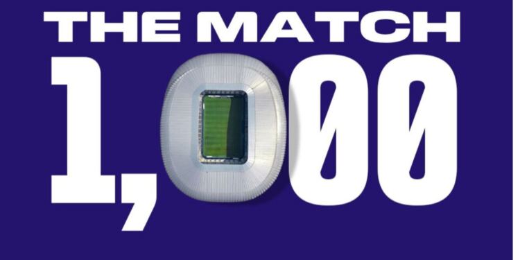 Partido 1000 de los Mundiales