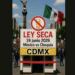 Ley Seca CDMX