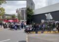 CNTE protesta Tv Azteca