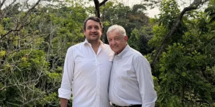 Andy López y AMLO