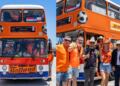 Llega el Dutchbus a Nuevo León y es recibido por Samuel García