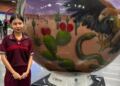 Estrella Mora, la joven de Ryonosa que hará “el volado” en la inauguración del Mundial 2026