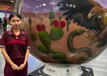 Estrella Mora, la joven de Ryonosa que hará “el volado” en la inauguración del Mundial 2026