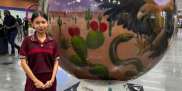 Estrella Mora, la joven de Ryonosa que hará “el volado” en la inauguración del Mundial 2026