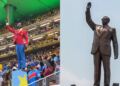 "Lumumba Vea" apareció en el Colombia vs R.D. Congo en Guadalajara; ¿Quién es este aficionado y cuál es su significado?