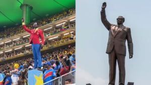 "Lumumba Vea" apareció en el Colombia vs R.D. Congo en Guadalajara; ¿Quién es este aficionado y cuál es su significado?