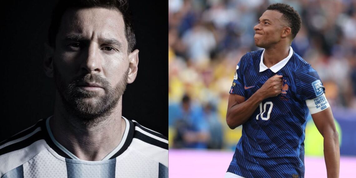 Kylian Mbappé marca doblete ante Suecia y se acerca la récord goleador de Lionel Messi