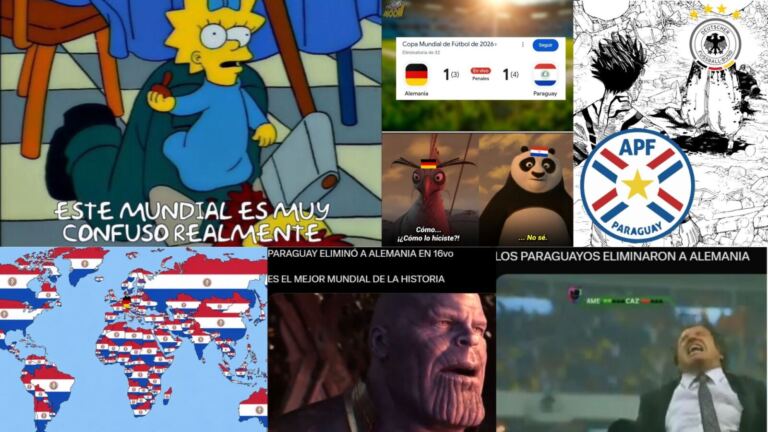 Paraguay sorprende al mundo y los memes se apoderan de las redes tras eliminar a Alemania del Mundial 2026