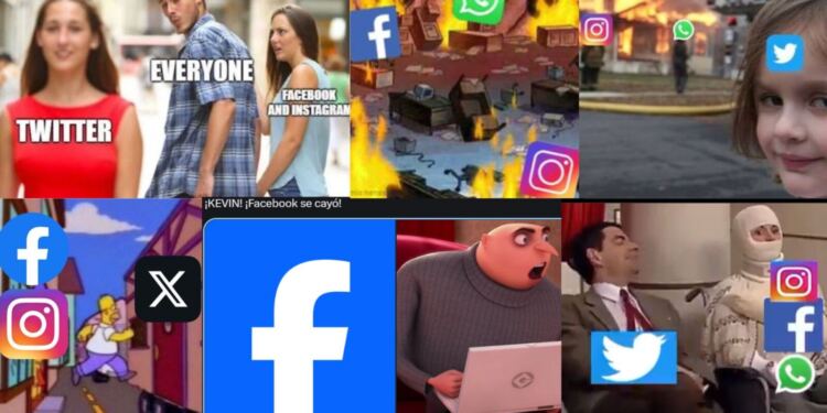 No es tu internet: los mejores memes de la caída de Facebook, Instagram y WhatsApp