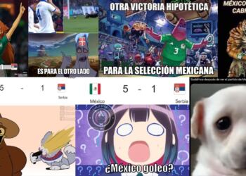 Los mejores memes de la goleada de México a Serbia