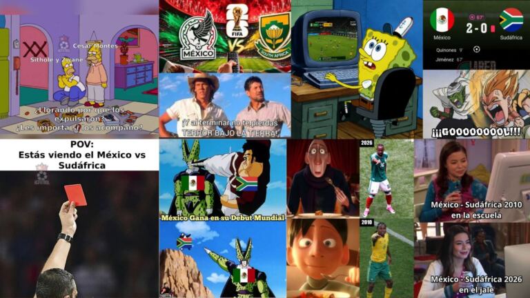 Conoce los mejores memes del México vs Sudáfrica en el arranque del Mundial 2026