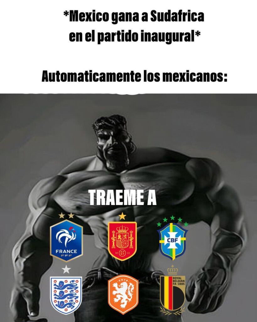  Conoce los mejores memes del México vs Sudáfrica en el arranque del Mundial 2026 