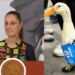 Claudia Sheinbaum invita al famoso Pato Merlín a la mañanera tras convertirse en fenómeno del Mundial 2026