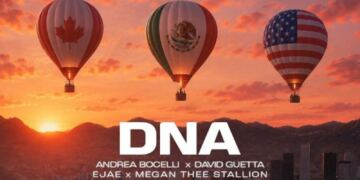 Andrea Bocelli, David Guetta, EJAE y Megan The Stallion unen sus voces en nueva canción del Mundial 2026