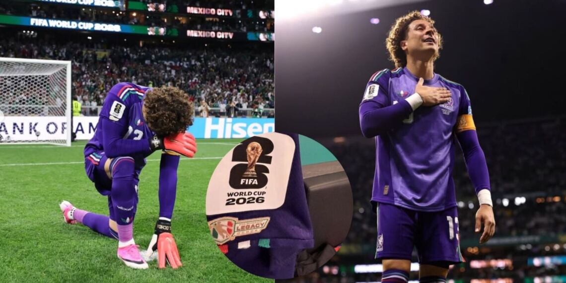 Guillermo Ochoa hace historia al portar el parche Legacy de la FIFA en el Mundial 2026