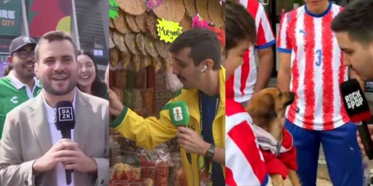 Los momentos más virales que protagonizaron periodistas extranjeros durante el Mundial 2026 en México