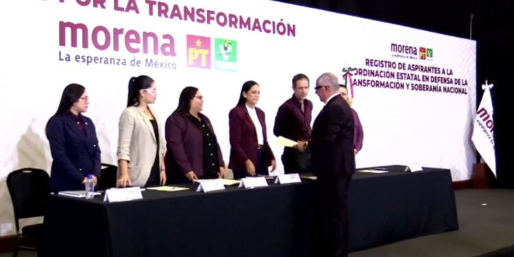Registros de aspirantes en Morena