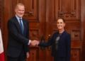 Claudia Sheinbaum y Rey Felipe VI