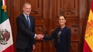 Claudia Sheinbaum y Rey Felipe VI