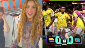Shakira celebra con emoción el triunfo de Colombia en el Mundial 2026