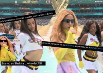 ¿Era Shakira o una doble? Usuarios desatan debate tras su presentación en la inauguración del Mundial 2026