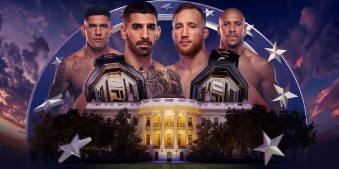 La UFC llega a la Casa Blanca con UFC Freedom 250 ¿Dónde ver el Topuria vs. Gaethje?