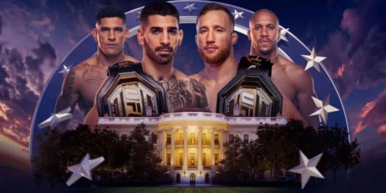 La UFC llega a la Casa Blanca con UFC Freedom 250 ¿Dónde ver el Topuria vs. Gaethje?