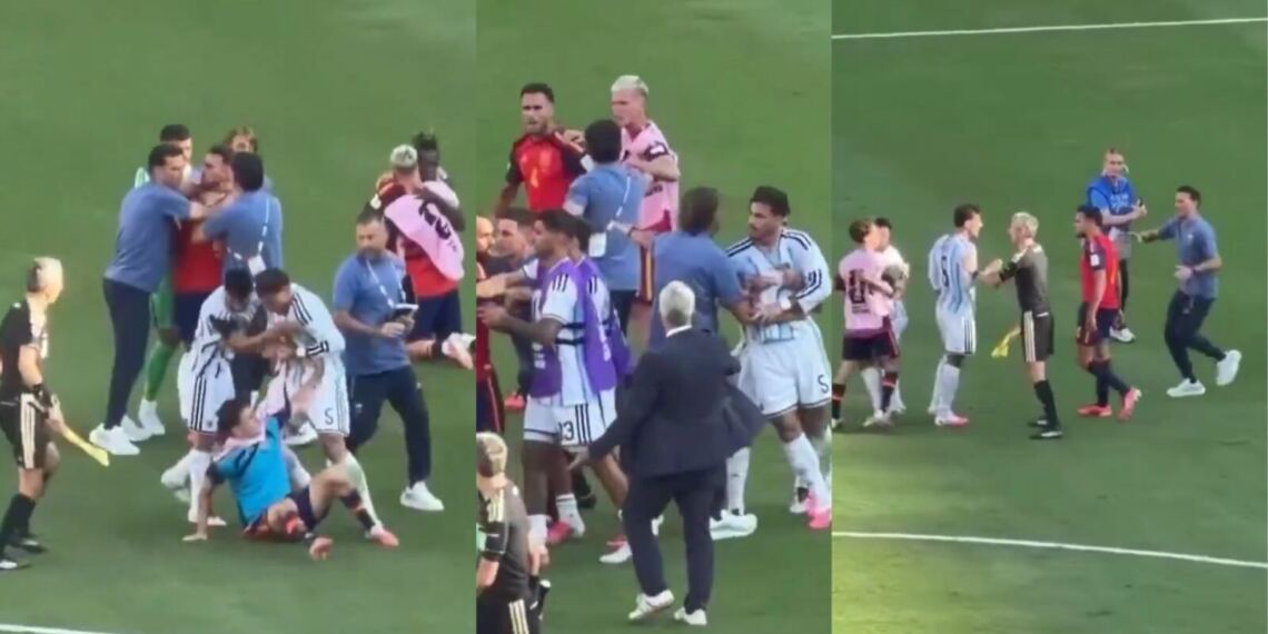 Las críticas hacia Leandro Paredes y jugadores de la selección de Argentina por agresiones tras la final del Mundial 2026