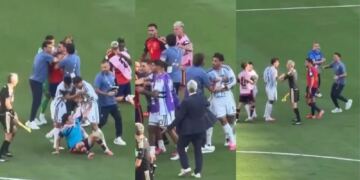 Las críticas hacia Leandro Paredes y jugadores de la selección de Argentina por agresiones tras la final del Mundial 2026