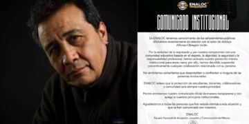 ENALOC suspende colaboración con Alfonso Obregón tras nuevas acusaciones públicas