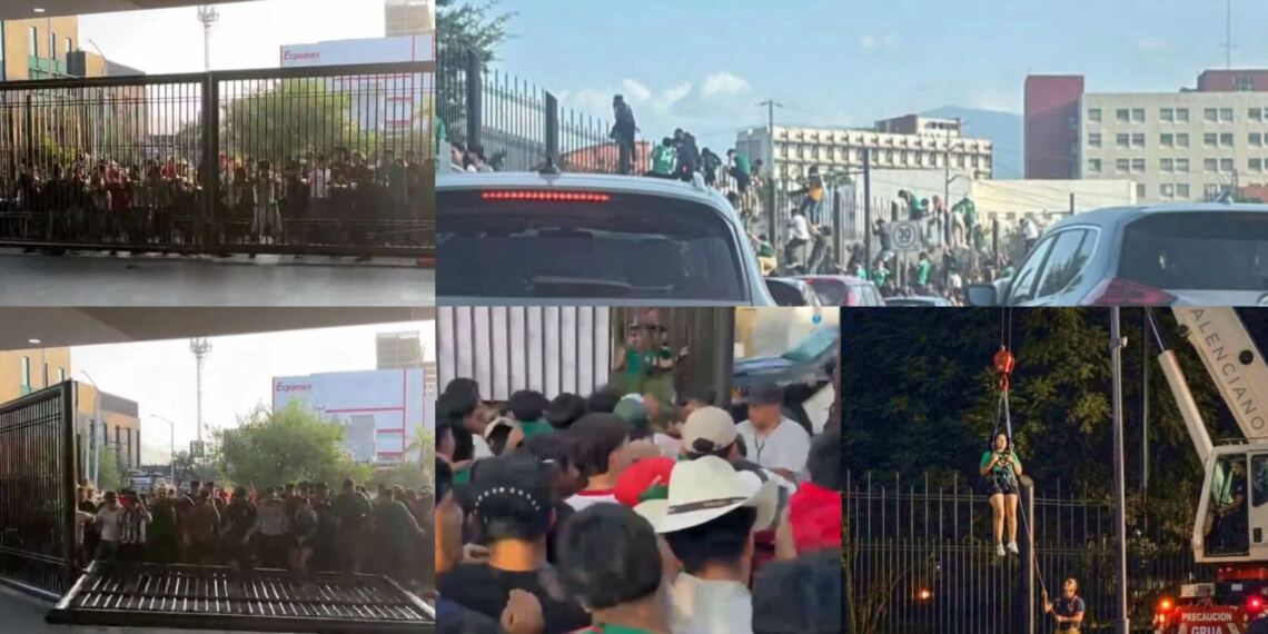 Caos en el FIFA FAN FESTIVAL de Monterrey: comparan ingreso al Parque Fundidora con una película de apocalipsis Zombie