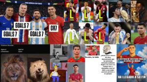Los mejores memes tras la eliminación de Cristiano Ronaldo en el Mundial 2026: del "Gracias, CR7" a las comparaciones con Messi y Maradona