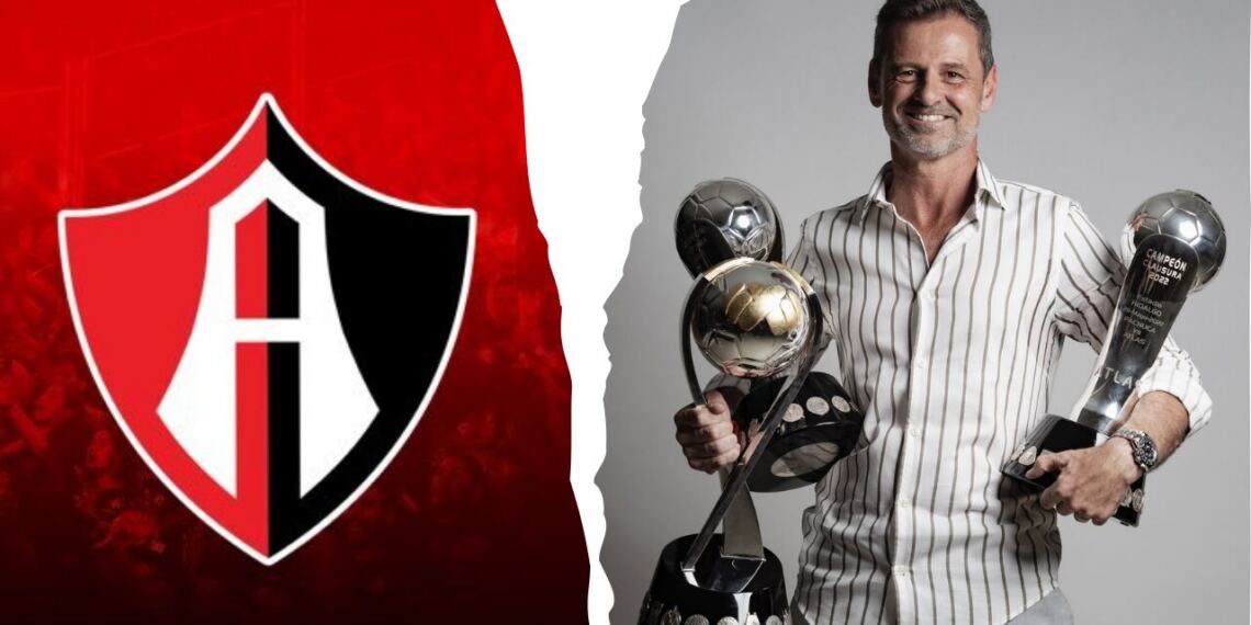 Diego Cocca deja de ser DT del Atlas a días del arranque del Apertura 2026