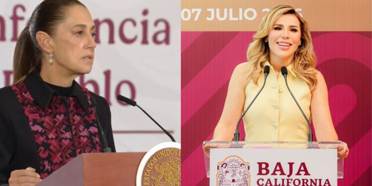 Claudia Sheinbaum y Marina del Pilar