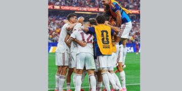 España gana Portugal