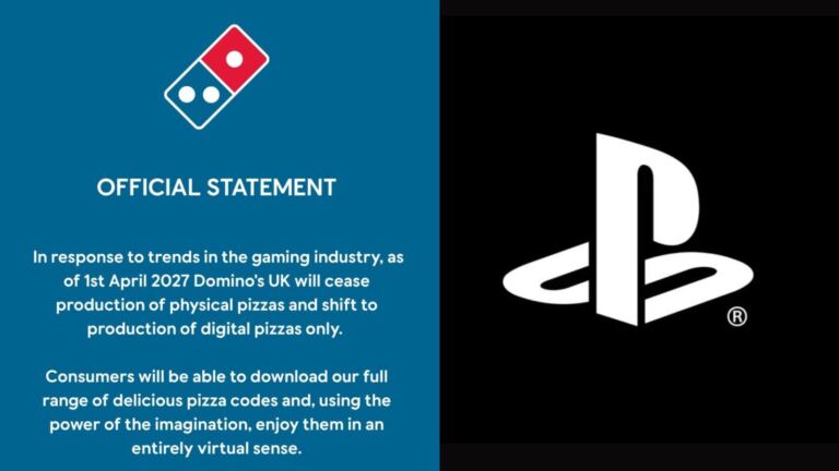 Domino’s Pizza se burla de Sony tras anunciar el fin de los videojuegos físicos: “Ahora solo haremos pizzas digitales”