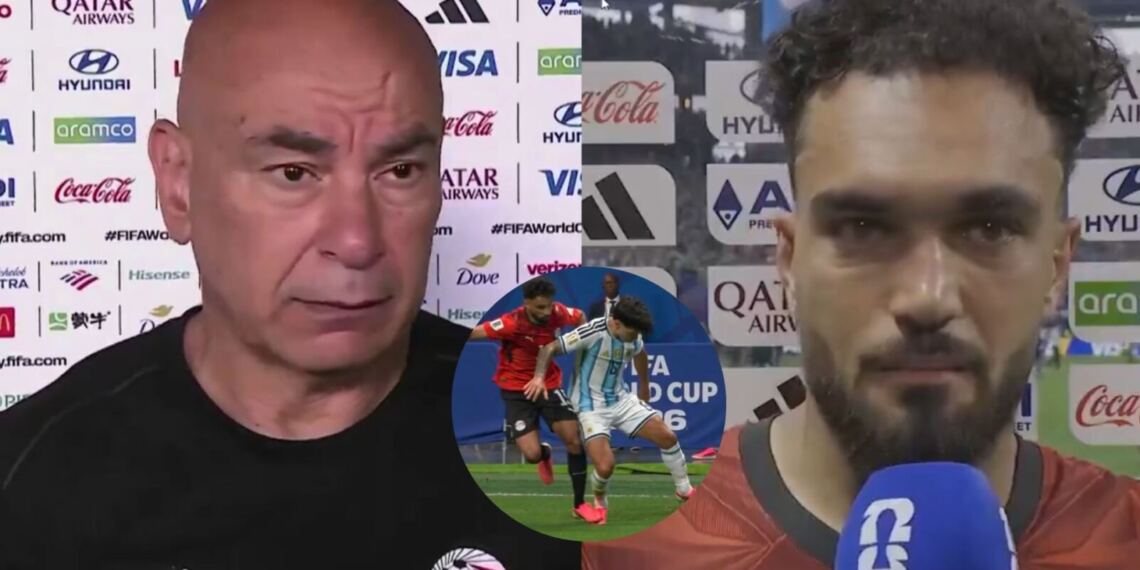 Egipto explota tras caer ante Argentina: Hossam Hassan asegura que el partido estuvo “amañado” y Mostafa Ziko acusa un arbitraje injusto