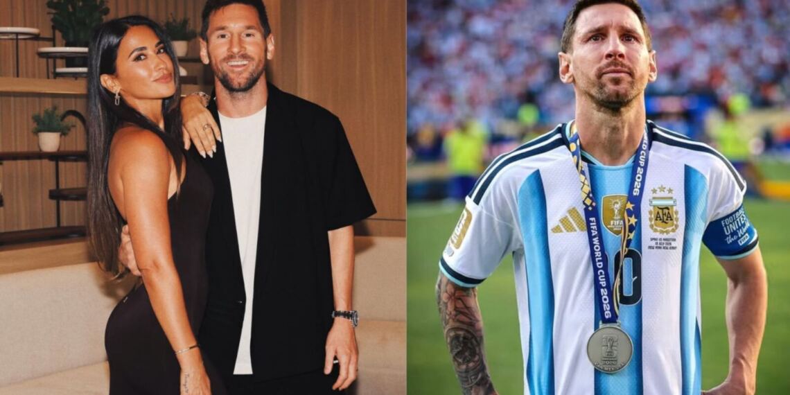 Las emotivas palabras de Antonela Roccuzzo a su esposo, Lionel Messi