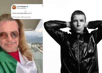 Fher, de Maná, le responde a Liam Gallagher su predicción de México vs Inglaterra: “No manches, ubícate wey”