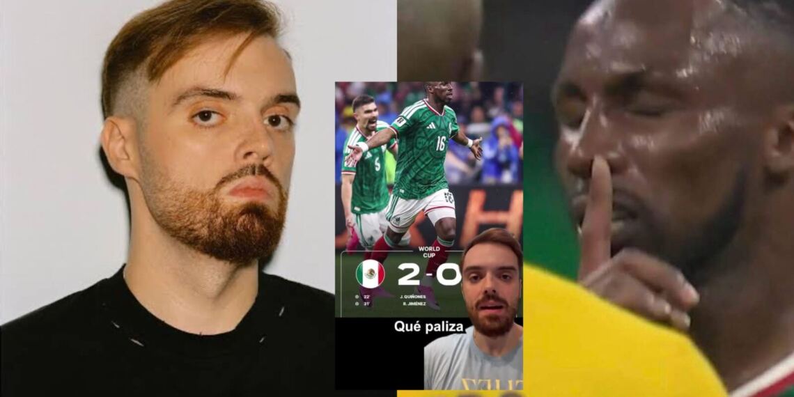 Ibai cambia de opinión y llena de elogios a México: “Es el mejor equipo del Mundial junto a Francia”