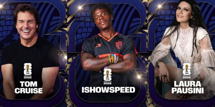 FIFA anuncia invitados para el medio tiempo de la gran final: Speed, Tom Cruise, Laura Pausini, Robbie Williams, y más