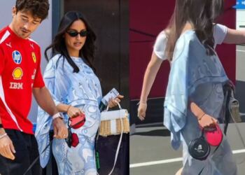 ¿Charles Leclerc será papá? La aparición de Alexandra Leclerc en el paddock desata rumores de embarazo