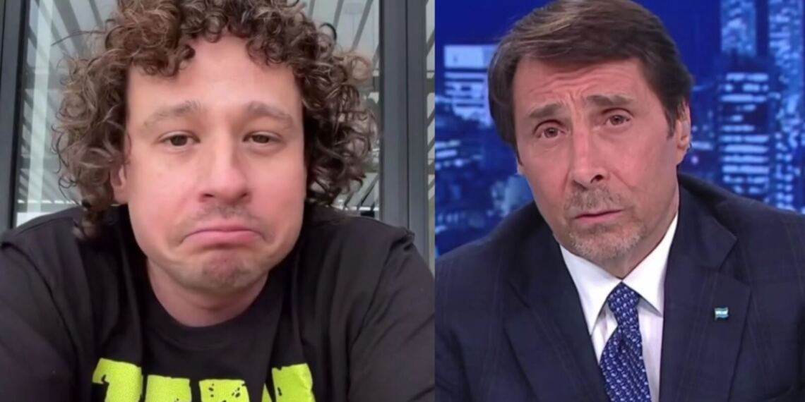 Luisito Comunica responde a Eduardo Feinmann: “claramente es un idiota”