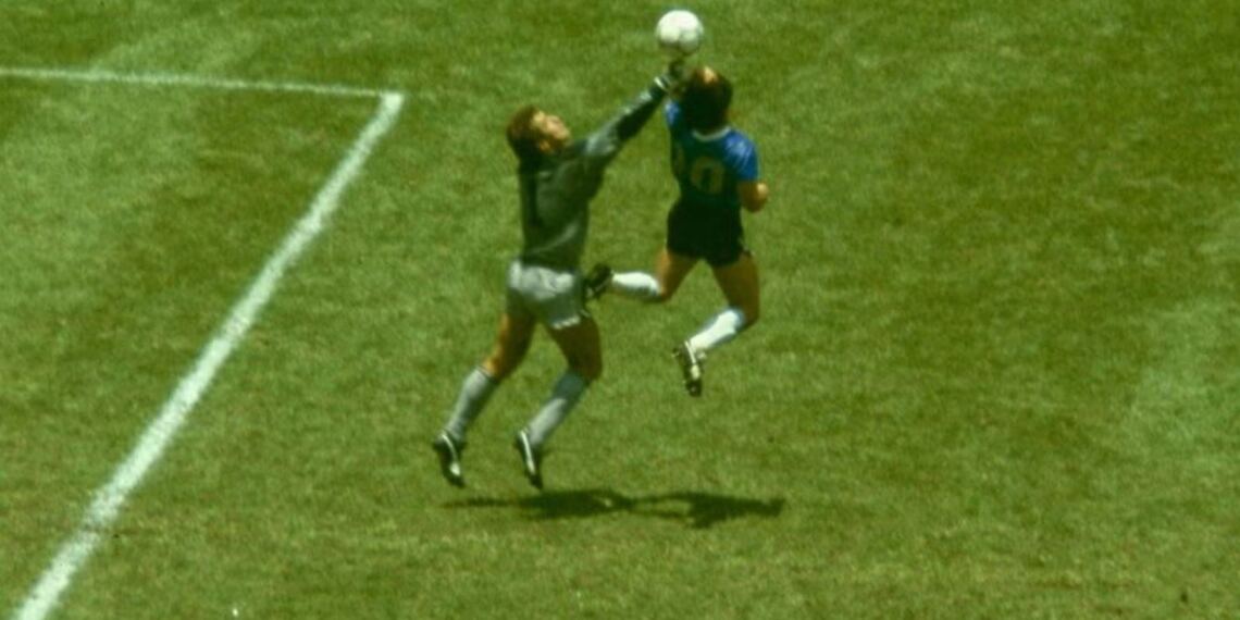 Mano de Dios de Maradona