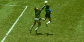 Mano de Dios de Maradona