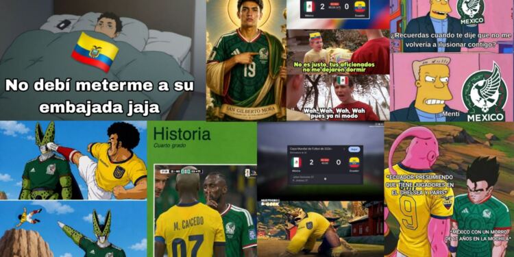 Los mejores memes del triunfo de México vs Ecuador